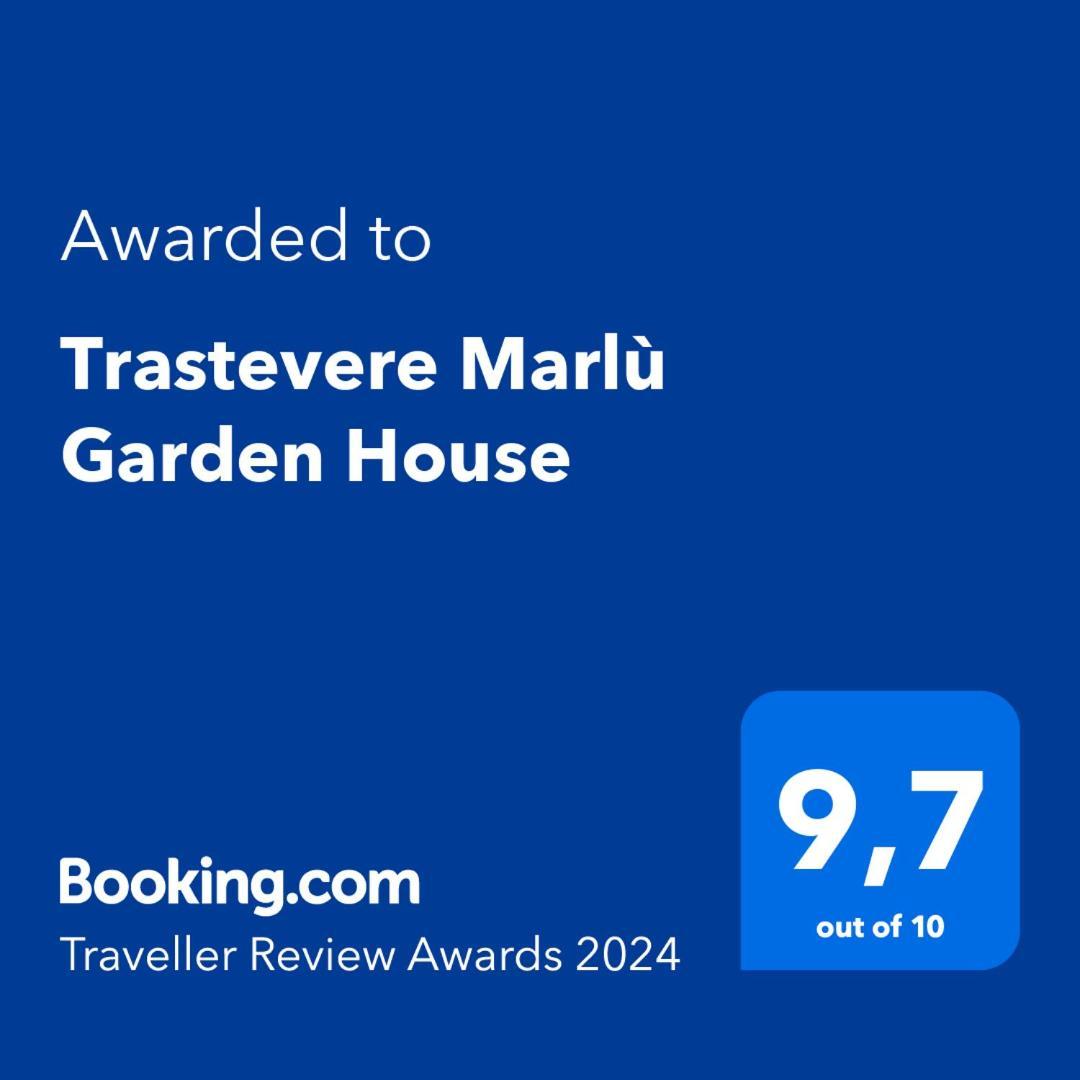 Trastevere Marlu Garden House Apartment Rome Exterior photo